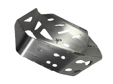 MotoPERIMETRO 5047 Cubre Carter guarda motor chapón parrilla Engine Guard Bajaj BMW Honda Suzuki Benelli KTM Beta Ducati Voge Royal Enfield Triumph Aprilia Motomorini Vespa CF-Moto