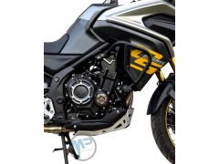 MotoPERIMETRO 5047 Cubre Carter guarda motor chapón parrilla Engine Guard Bajaj BMW Honda Suzuki Benelli KTM Beta Ducati Voge Royal Enfield Triumph Aprilia Motomorini Vespa CF-Moto